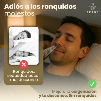 Tiras Nasales Anticongestión - Transparentes